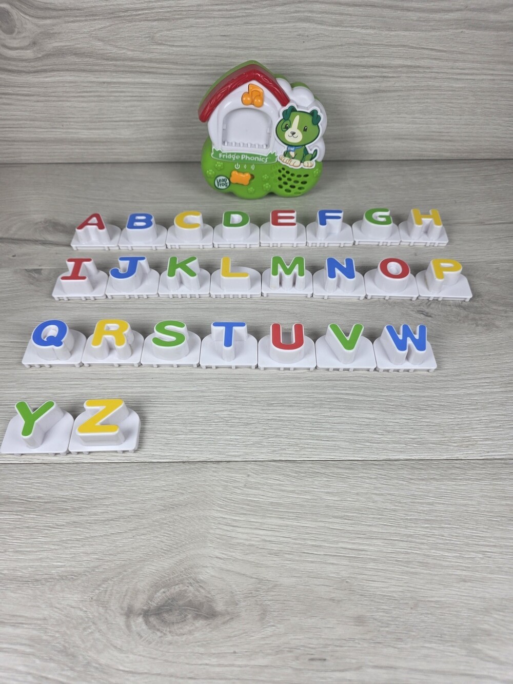 LeapFrog Fridge Phonics Scout Alphabet Learning Toy w Letter X Missing SU64
